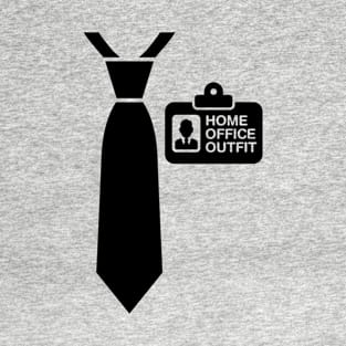 HOME OFFICE OUTFIT quarantine colleague corona T-Shirt